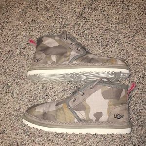 Size 8 Camouflage uggs